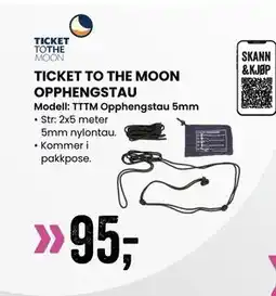 Sport Outlet TICKET TO THE MOON OPPHENGSTAU tilbud