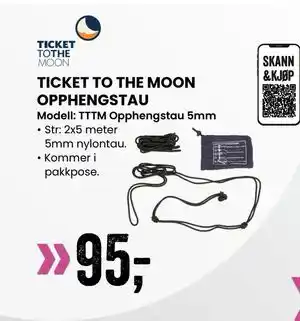 Sport Outlet TICKET TO THE MOON OPPHENGSTAU tilbud