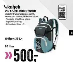 Sport Outlet VIKAFJELL DRIKKESEKK tilbud