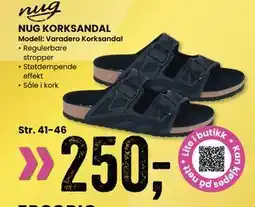 Sport Outlet NUG KORKSANDAL tilbud