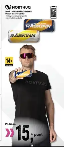 Sport Outlet NORTHUG ENERGIDRIKK tilbud