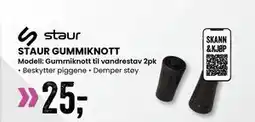 Sport Outlet STAUR GUMMIKNOTT tilbud