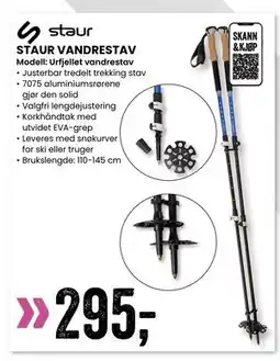 Sport Outlet STAUR VANDRESTAV tilbud