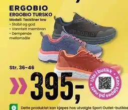 Sport Outlet ERGOBIO TURSKO tilbud