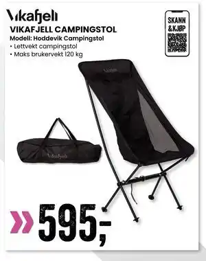 Sport Outlet VIKAFJELL CAMPINGSTOL tilbud