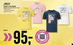 Sport Outlet CRUZ T-SKJORTE tilbud