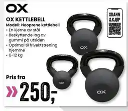 Sport Outlet OX KETTLEBELL tilbud