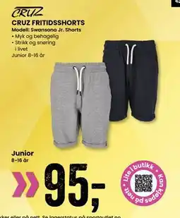 Sport Outlet CRUZ FRITIDSSHORTS tilbud
