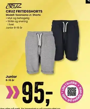 Sport Outlet CRUZ FRITIDSSHORTS tilbud