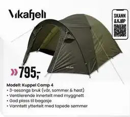 Sport Outlet Modell: Kuppel Camp 4 tilbud