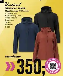 Sport Outlet VERTICAL JAKKE tilbud