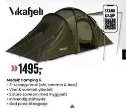 Sport Outlet Modell: Camping 6 tilbud