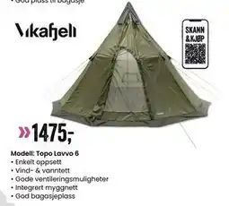 Sport Outlet Modell: Topo Lavvo 6 tilbud