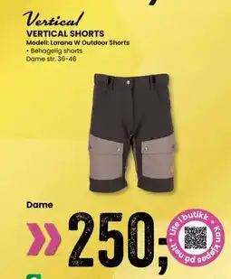 Sport Outlet VERTICAL SHORTS tilbud