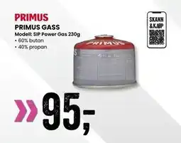 Sport Outlet PRIMUS GASS tilbud