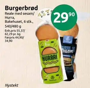 Joker Burgerbrød tilbud
