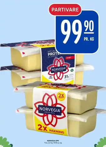 Rema 1000 NORVEGIA 2pk tilbud