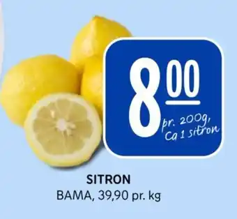 Rema 1000 Sitron tilbud