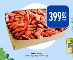 Rema 1000 Reker 70/90 tilbud
