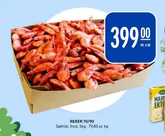Rema 1000 Reker 70/90 tilbud