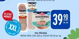 Rema 1000 Xxl pålegg tilbud