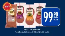 Rema 1000 Fryste burgere tilbud