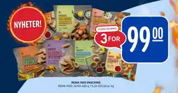 Rema 1000 Rema 1000 snacking tilbud