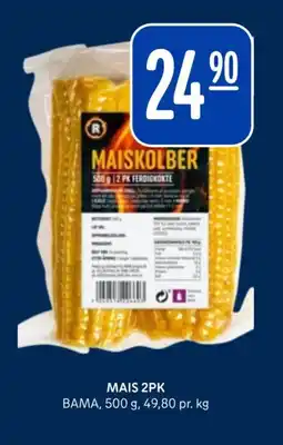 Rema 1000 Mais 2pk tilbud