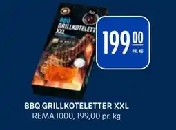 Rema 1000 Bbq grillkotelett xxl tilbud