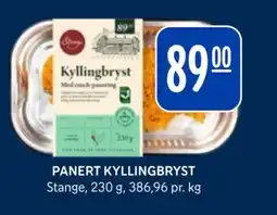 Rema 1000 STANGE Panert kyllingbryst tilbud