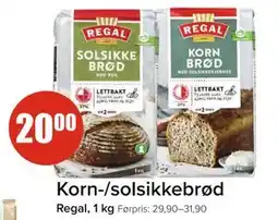 Spar Korn-/solsikkebrød tilbud