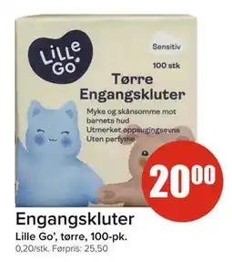 Spar Engangskluter tilbud