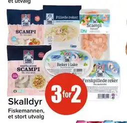 Spar Skalldyr tilbud