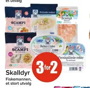 Spar Skalldyr tilbud