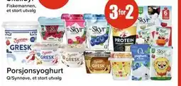 Spar Porsjonsyoghurt tilbud