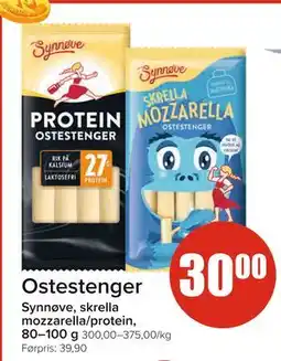 Spar Ostestenger tilbud