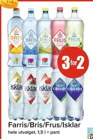 Spar Farris/Bris/Frus/Isklar tilbud