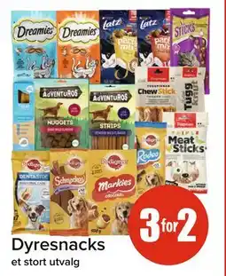 Spar Dyresnacks tilbud