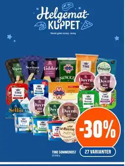 Coop Obs TINE SOMMEROST tilbud