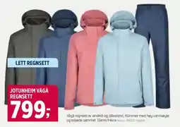 Sport 1 Jotunheim vågå regnsett tilbud