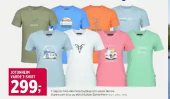 Sport 1 Jotunheim varde t-shirt tilbud