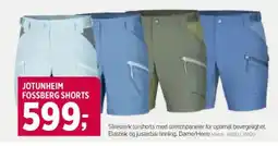 Sport 1 Jotunheim fossberg shorts tilbud