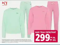 Sport 1 Kari traa crew/pant tilbud