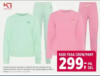 Sport 1 Kari traa crew/pant tilbud