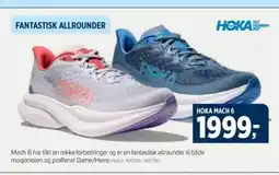 Sport 1 Hoka mach 6 tilbud