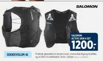 Sport 1 Salomon active skin 4 set tilbud