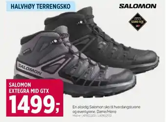 Sport 1 SALOMON EXTEGRA MID GTX tilbud