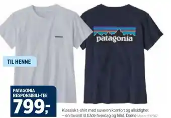 Sport 1 Patagonia responsibili-tee tilbud