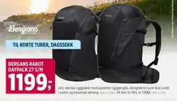 Sport 1 BERGANS RABOT DAYPACK 27 S/M tilbud