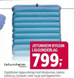 Sport 1 JOTUNHEIM BYGDIN LIGGUNDERLAG tilbud